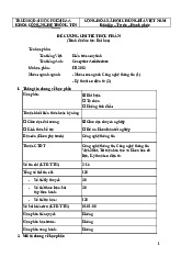 Đề cương chi tiết học phần CNTT: Kiến trúc máy tính (IT). Môn Kiến trúc máy tính | Đại học Trường Đại học Phenika.