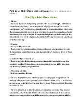 Nghị luận xã hội về bệnh vô cảm hiện nay - Ngữ văn 11