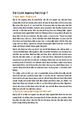 Đại lý phí (agency fee) là gì ?