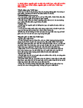 Triết học 1: Khái niệm và Nguồn gốc Triết học Mác-Lênin