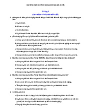 Câu hỏi trắc nghiệm Kế toán quản trị  |Đại học Nội Vụ Hà Nội