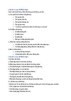 Giải SGK môn Địa lí 6 Bài 30 Thực hành Tìm hiểu mối quan hệ giữa con người thiên nhiên ở địa phương | Kết nối tri thức