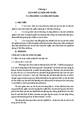 Chương 4 Dân Chủ Xã Hội Chủ Nghĩa và Nhà Nước Xã Hội Chủ Nghĩa | Môn Chủ nghĩa xã hội khoa học - Trường Đại học Bách khoa - Đại học Quốc gia Thành phố Hồ Chí Minh
