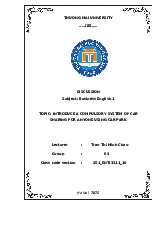 Introduce a compulsory system of car sharing for anyone using car park | Bài thảo luận tiếng anh thương mại