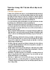 Toán lớp 4 trang 155: Tỉ lệ bản đồ có đáp án chi tiết nhất