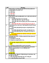 TOP 180 câu hỏi trắc nghiệm có đáp án Môn Lịch sử Đảng Cộng Sản Việt Nam | Đại học Kinh Tế Quốc Dân