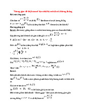 Tương giao đồ thị hàm số bậc nhất/bậc nhất với đường thẳng | Chuyên đề Toán 12