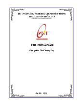 Bài thực hành phân tích tập tin PDF nghi ngờ mã độc môn Phân tích mã độc | Học viện Công Nghệ Bưu Chính Viễn Thông