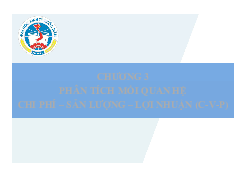 Slide bài giảng chương 3  - Nguyên lý kế toán | Đại học Kinh Tế Quốc Dân