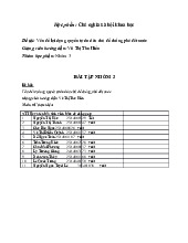 Đề tài: Vấn đề lợi dụng quyền tự do dân chủ để chống phá đất nước môn Chủ nghĩa xâ hội và khoa học   | Học viện Nông nghiệp Việt Nam