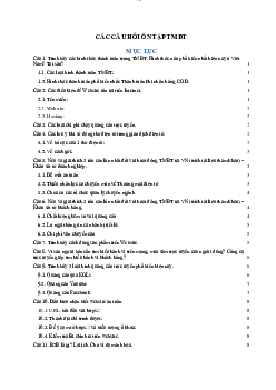 Đề cương câu hỏi ôn thi vấn đáp môn Thương mại điện tử có gợi ý trả lời | Học viện Công nghệ Bưu chính Viễn thông
