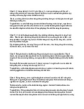 Câu hỏi bài tập kinh tế vĩ mô | Đại học Kinh tế Thành phố Hồ Chí Minh