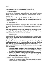 Ôn tập môn Tư tưởng Hồ Chí Minh - Tư tưởng Hồ Chí Minh (SSH1050) | Trường Đại học Bách khoa Hà Nội
