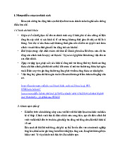 Nhược điểm của các chính sách - Môn Kinh tế vĩ mô - Đại Học Kinh Tế - Đại học Đà Nẵng