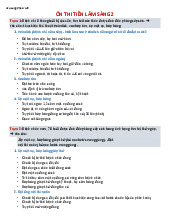 Ôn thi tiền lâm sàng | Đại học Y Dược Cần Thơ