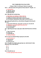 TRẮC NGHIỆM PHÁP LUẬT ĐẠI CƯƠNG - Bài Tập Cho Ôn Thi 2023