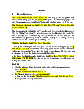 NHÀ CHU - Nghiên cứu lịch sử và chính sách của triều đại (NHÀ CHU)