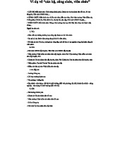 Ví dụ điển hình về Cán bộ, Công chức, Viên chức tại Việt Nam