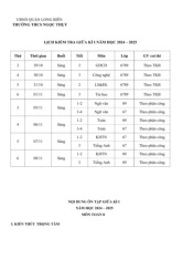 Ôn tập giữa kì 1 Toán 8 năm 2024 – 2025 trường THCS Ngọc Thụy – Hà Nội