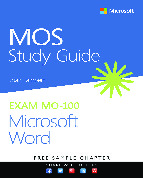 MOS  Study Guide | Tài liệu Microsoft Office SpecialistMOS Study Guide for Microsoft Word  Exam MO-100Joan LambertExam MO-100