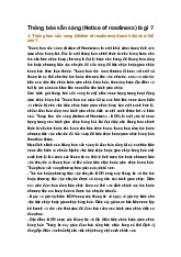 Thông báo sẵn sàng (Notice of readiness) là gì ?