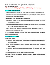 Bài 2 - Xã hội - Cá nhân và quá trình xã hội hóa | Môn Xã hội học đại cương - Học viện Hành chính Quốc gia