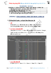 CHƯƠNG I : TỔNG HỢP KHẮC PHỤC LỖI TRONG AUTOCAD. | Đại học Kinh tế Kỹ thuật Công nghiệp