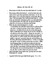 Khái niệm và kết cấu của hình thái kinh tế - xã hội môn Triết học Mác - Lênin | Trường đại học Mở Hà Nội
