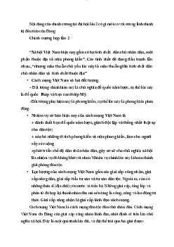 Khái niệm về nội dung chính cương | Đại học Sư Phạm Hà Nội