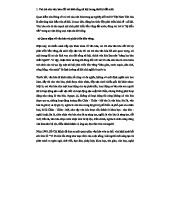 1. Vai trò của văn hóa trong phát triển bền vững xã hội Việt Nam