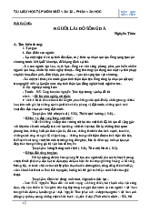 Tài liệu học tập môn Ngữ văn 12 - Phần văn học Người lái đò Sông Đà