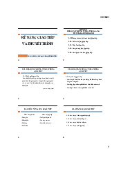 Tổng quan kĩ năng giao tiếp trong kinh doanh | Học viện Ngân Hàng