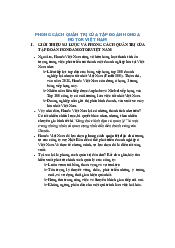 Phong cách quản trị của tập đoàn Honda - Quản trị kinh doanh| Đại học Kinh Tế Quốc Dân