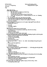 Đề thi môn Marketing căn bản | Trường đại học Mở Hà Nội