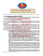 Đề cương môn Lịch Sử Văn Minh Thế Giới | Học viện Báo chí và Tuyên truyền