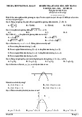 Đề giữa kì 2 Toán 10 năm 2024 – 2025 trường THPT Việt Nam – Ba Lan – Hà Nội có đấp án