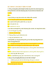 QUIZ QUẢN LÝ HIỆU QUẢ VÀ CHẾ ĐỘ ĐÃI NGỘ- Trường đại học Văn Lang