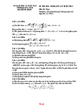 Đề Thi HSG Môn Toán 9 Quảng Nam 2025-2026 Có Đáp Án