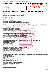 Tài liệu luyện thi Đánh giá năng lưc HSA - Môn Địa Lý - Đề1