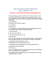 Đề cương chương 1: Nhập môn khoa học chủ nghĩa khoa học môn Chủ nghĩa xã hội khoa học học | Đại học Văn Lang