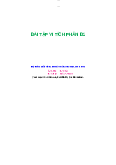 Các dạng bài tập của vi tích phân B1 2018 - Nhập môn Công nghệ phần mềm | Trường Đại học Khoa học Tự nhiên, Đại học Quốc gia Thành phố Hồ Chí Minh
