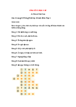 Một người chính trực trang 38 lớp 4 Cánh Diều Tập 1