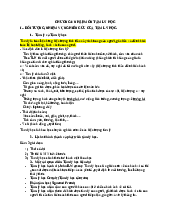 Bài soạn tóm tắt TLHDC