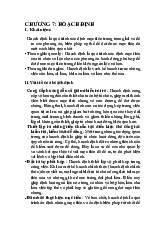 Chương 7 Hoạch định Môn Khoa học quản lý | Đại học Văn hóa Hà Nội