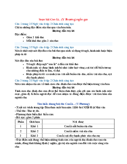 Soạn Văn 6 siêu ngắn - Chân trời sáng tạo bài Con là... (Y Phương)