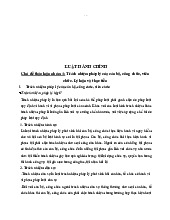 Trách nhiệm pháp lý của cán bộ, công chức, viên chức. Lý luận và thực tiễn | môn Luật hành chính | trường Đại học Huế
