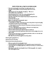 Đánh giá và quyết định kinh tế môn Phân tích hoạt động kinh doanh | Học viện Công Nghệ Bưu Chính Viễn Thông