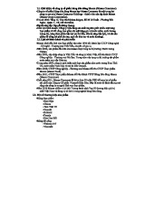 Tổng quan về Công ty Cổ phần Hàng Tiêu dùng Masan (Masan Consumer)