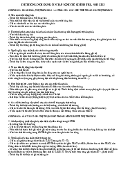 Bộ câu hỏi ôn tập - Kinh tế chính trị Mác-Lê nin | Trường Đại học Tài nguyên và Môi trường Hà Nội