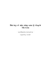 Cùng tìm hiểu về nhập môn lý thuyết ma trận | Đại học Sư phạm Hà Nội